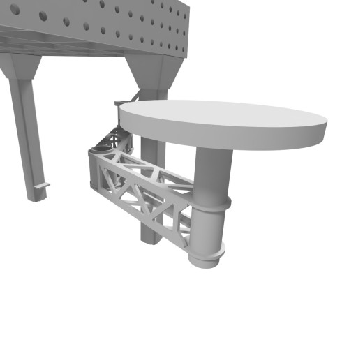 Сварочный 3D стол 1200х800х100 8 мм (шаг 50х50)