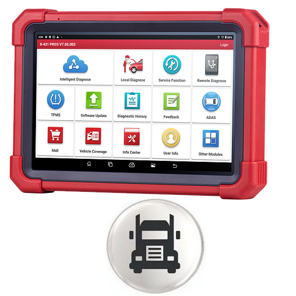Сканер диагностический Launch X-431 PRO3 v.5.0 SE, без адаптеров OBD-I