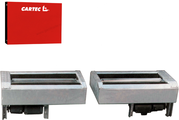 Тормозной стенд BDE 3504 N SC PC 1 SmG 13 t – 1 test speed, elevated rollers (БАЗОВАЯ ВЕРСИЯ)