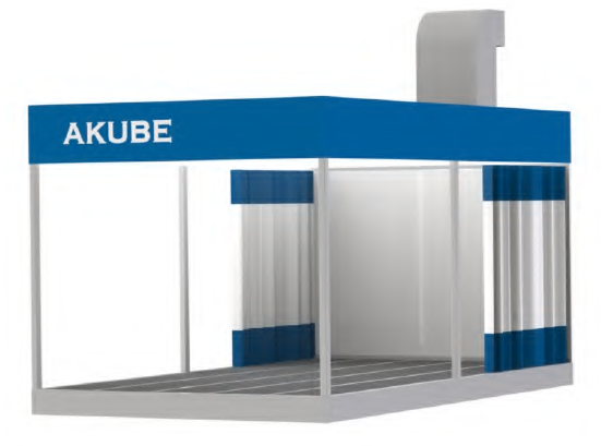 Пост подготовки к окраске AKUBE 33