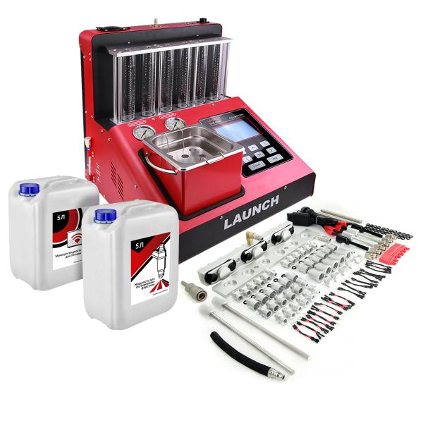 Установка для тестирования и очистки форсунок FSI, GDI и MPI Launch CNC 605A GDI