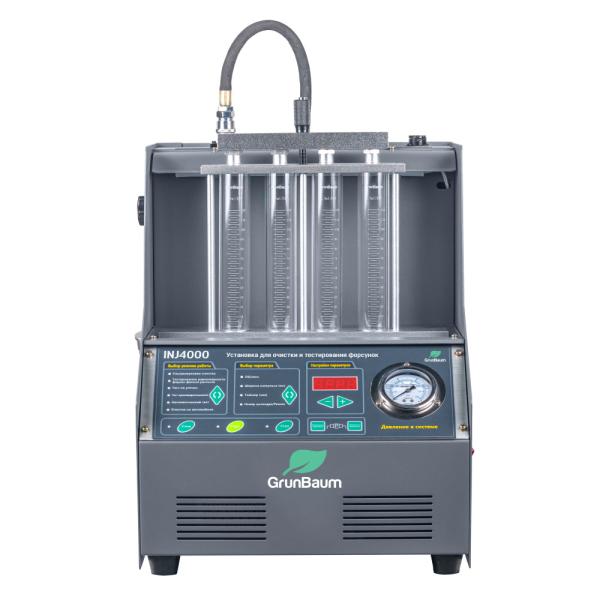 Стенд для ультрозвуковой очистки и проверки форсунок GrunBaum INJ4000