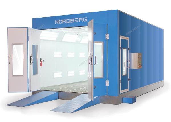 Окрасочно сушильная камера NORDBERG LUX (горелка опционально)