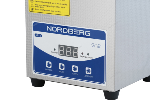 Ультразвуковая мойка с подогревом, 1 NORDBERG NU13
