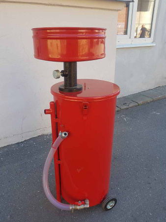 Установка для сбора отработанного масла С-508