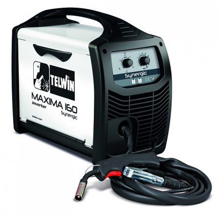 Инверторный сварочный аппарат TELWIN MAXIMA 160 SYNERGIC 230V