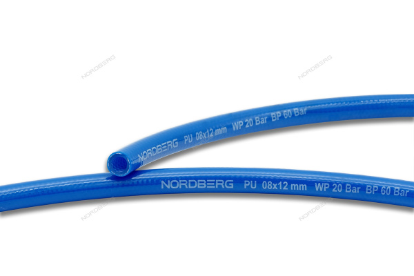 Шланг воздушный ПУ Ø 8х12 мм, 1 м H0812PU