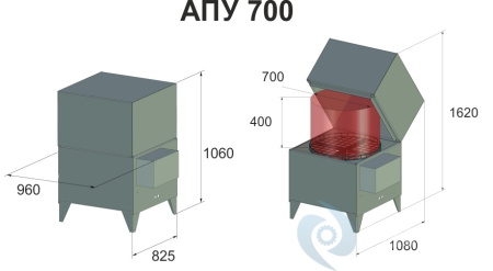 Автоматическая мойка деталей АПУ-700