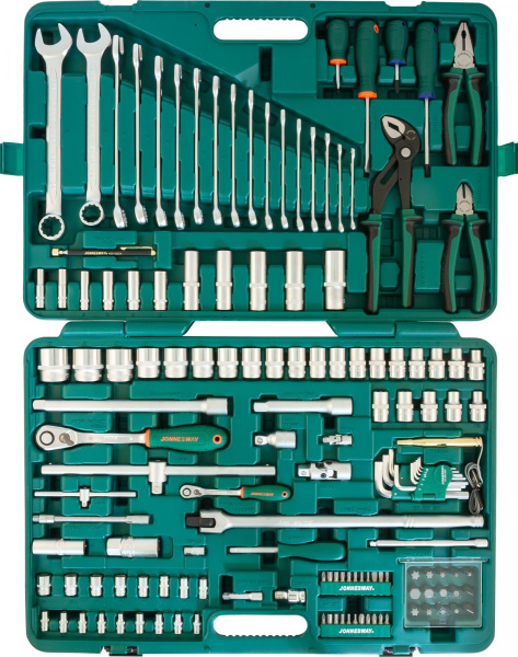 Набор инструмента универсальный 1/4", 1/2"DR, 142 предмета S04H524142S
