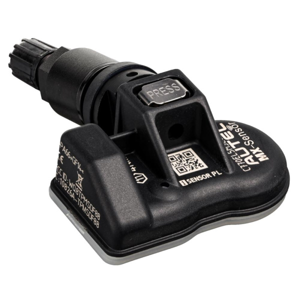 Датчик TPMS Autel MX-1 433МГц+315МГц, быстрофиксируемый, программ., универсальный, металл., черный