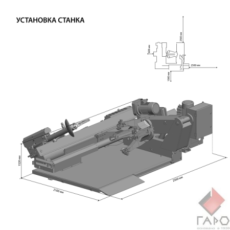 Грузовой шиномонтажный станок ГШС-516К