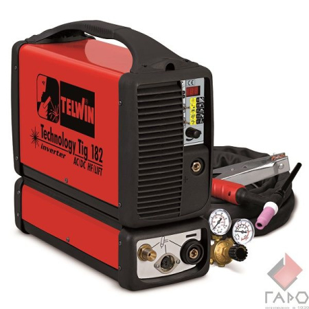 Сварочный аппарат инверторного типа TELWIN TECHNOLOGY TIG 182 AC/DC-HF/LIFT 230V+AC