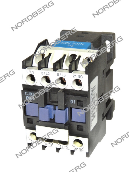 NORDBERG ЗАПЧАСТЬ КОНТАКТОР для ОСК CJX2-0901(AC220V)