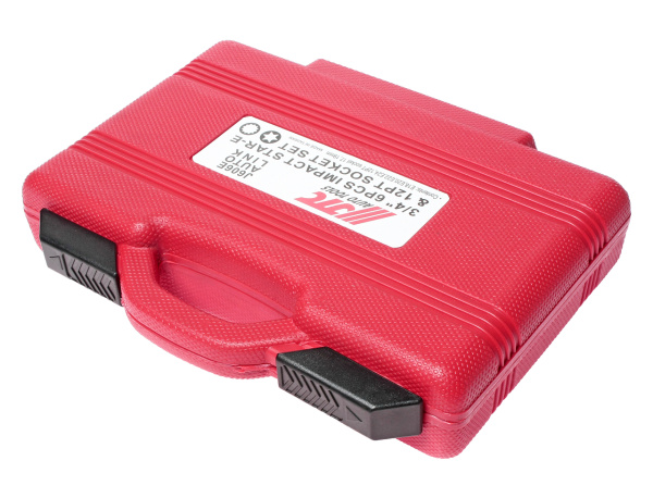 Набор головок торцевых 3/4" TORX (E18-E24) 12-ти гранных (17-19мм) ударных глубоких L=110мм 6 пр. JTC-J606E