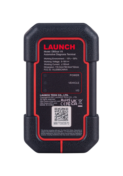 Сканер диагностический Launch X-431 PRO3 v.5.0 SE, без адаптеров OBD-I