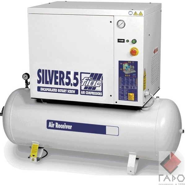 Винтовой компрессор с осушителем NEW SILVER D 5.5/300 