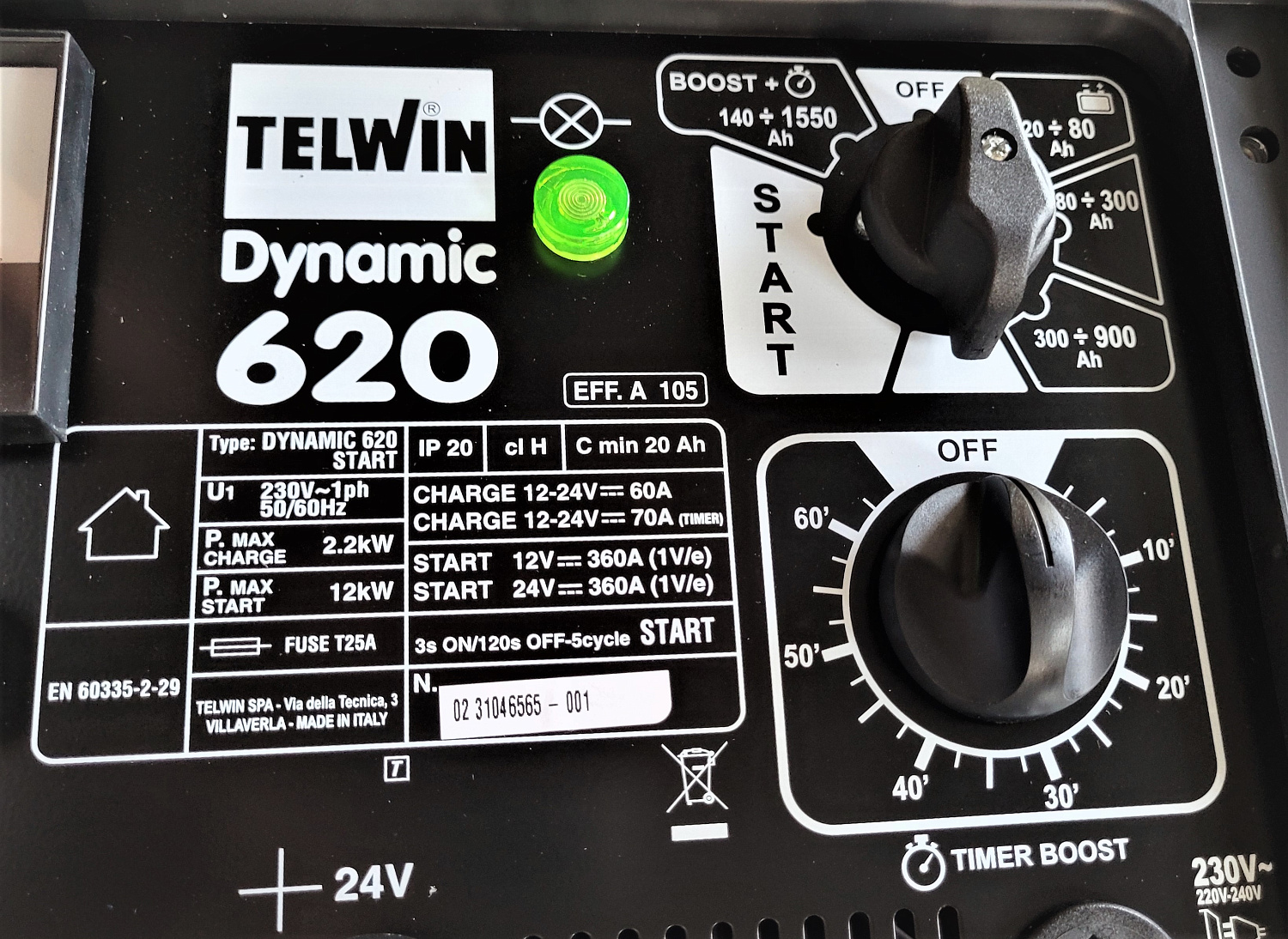 Устройство пуско-зарядное TELWIN DYNAMIC-620