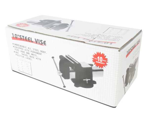 Тиски 254мм (10") поворотные JTC-3125