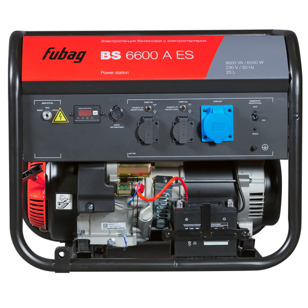 Генератор бензиновый FUBAG BS6600 A ES