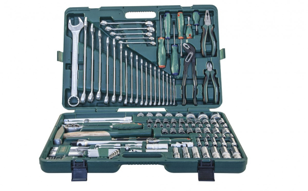 Набор инструмента универсальный 1/2", 1/4"DR, 127 предметов S04H524127S